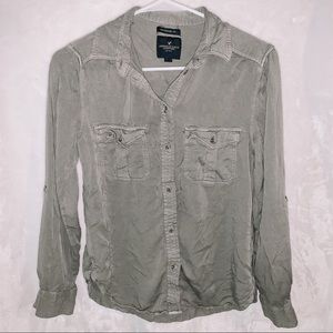 Boyfriend fit button down